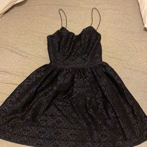 Dark blue dress by Aqua